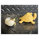 Quarry Critters Trick & Treat Turtle Figurines - Second Nature Design, Assorted Resin Miniatures
