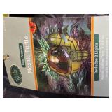 Solar Powered Mosaic Turtle Lamp - 2 Lights, Includes Rechargeable Battery, Assorted Tiny Turtles