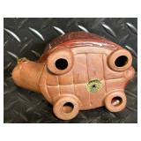 Solar Powered Mosaic Turtle Lamp - 2 Lights, Includes Rechargeable Battery, Assorted Tiny Turtles