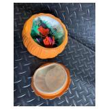 Fitz & Floyd Classics Action Microwave Collection Pumpkin & Strawberry Ceramic Casserole Set - 4-Piece