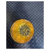 Amber Glass Goblets - Assorted Tall & Coupe Styles