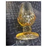Amber Glass Goblets - Assorted Tall & Coupe Styles