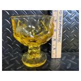 Amber Glass Goblets - Assorted Tall & Coupe Styles