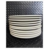 Blue Floral Ceramic Dinnerware Set with Teapot, Mugs, Plates & Butter Dish