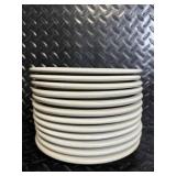 Blue Floral Ceramic Dinnerware Set with Teapot, Mugs, Plates & Butter Dish