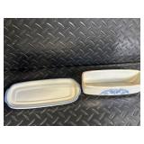 Blue Floral Ceramic Dinnerware Set with Teapot, Mugs, Plates & Butter Dish