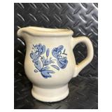 Blue Floral Ceramic Dinnerware Set with Teapot, Mugs, Plates & Butter Dish