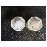 Christopher Stuart Fine China Dinnerware - Floral Border with Green Vine Pattern