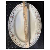 Noritake Ivory China Adagio 7237 Dinnerware Set - Floral Border with Cups & Saucers (Japan)