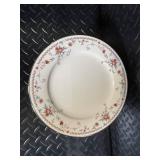 Noritake Ivory China Adagio 7237 Dinnerware Set - Floral Border with Cups & Saucers (Japan)