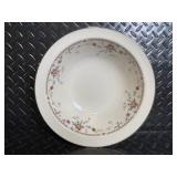 Noritake Ivory China Adagio 7237 Dinnerware Set - Floral Border with Cups & Saucers (Japan)