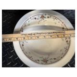 Noritake Ivory China Adagio 7237 Dinnerware Set - Floral Border with Cups & Saucers (Japan)