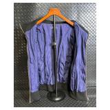 Calvin Klein Performance Vest - 2X Purple Quilted Puffer With Smartphone Pocket