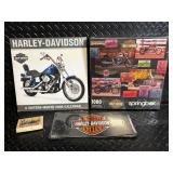 Harley-Davidson Collectible Lot: 2006 Calendar, 1000-Piece Puzzle