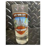 Harley-Davidson City Collection Shot Glass Set - City Logos Across USA