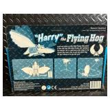 Harry the Flying Hog Battery-Operated Flying Pig Toy in Box & Harley-Davidson Flame Mug