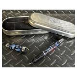 Harley-Davidson Waterman Rollerball Pen Racing Set with Sunglasses & Metal Case