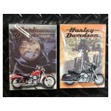 Harley-Davidson Limited Edition Collector Tin with 2 Card Decks & 6 Die-Cast Bikes