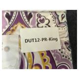 3 Piece King Duvet Cover Set