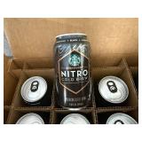8 Cans Of Starbucks Nitro Cold Brew