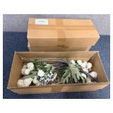 3 Packs Of Artificial Flowers
