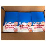 3 Boxes Of Hostess Frosted Sugar Cookie Cupcakes