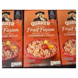 6 Boxes Of Quaker Fruit Fusion Instant Oatmeal