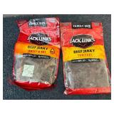 2 Family Sized Bags Of Jack Links Beef Jerky