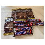 Snickers & Hershey