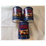 3x 1lb 5oz Planters Holiday Nut Crunch