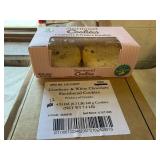 12x 4pk Cranberry & White Chocolate Shortbread Cookies