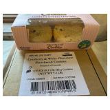 12x 4pk Cranberry & White Chocolate Shortbread Cookies