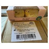 12x 4pk Cranberry & White Chocolate Shortbread Cookies