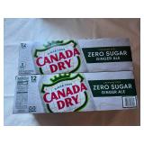 2x 12pk Canada Dry Ginger Ale-Zero Sugar