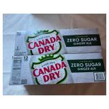 2x 12pk Canada Dry Ginger Ale-Zero Sugar