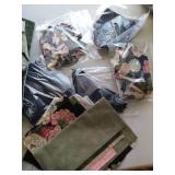 Unfinished Quilt Top w/ Directions, Extra Pieces & Templates