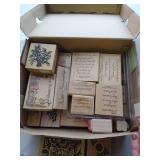 Wooden Stamps, Embossing & Card Making Supplies