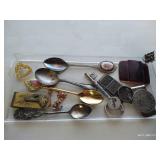Vintage Money Clips, Spoons & Keychains