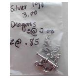 Jewelry Toggle Sets, Hook & Eye & Screw Clasps