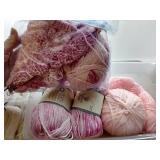 Unfinished "Best Friends" Scarf Project w/ Instructions, Yarn & Needles