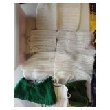 Unfinished "Best Friends" Scarf Project w/ Instructions, Yarn & Needles