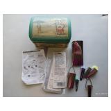 Vintage Tin of Bias Tape Makers