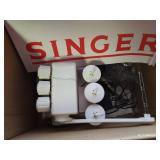 Mini Singer Serger w/ Manual & Box