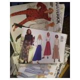 Bin of Vintage Patterns