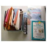 Fusable Web, Sulky Wash-Away & Piping Binding Instructions