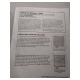 Fusable Web, Sulky Wash-Away & Piping Binding Instructions