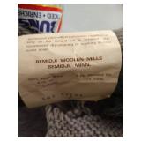 Unfinished Blanket Project w/ 8.5" Squares & Yarns