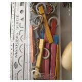 Darning Tool, Hemming Birds, Marking Guide & Sewing Gauge