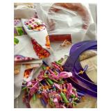 Purse Making Lot: Fabric, Trim, Patterns, Etc