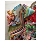 Bin Full of Cording & Ribbon Accents
